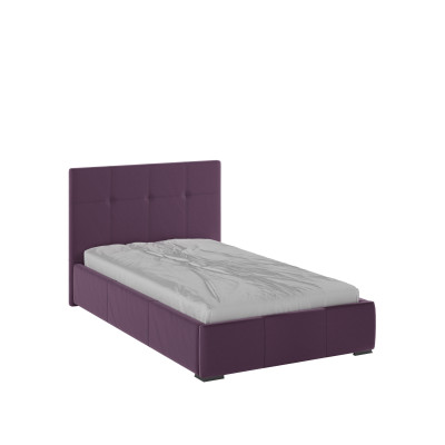 Рио Кровать интерьерная 120 винный квадрат, ортопед