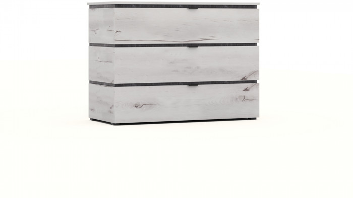 Модульная спальня "Ривьера" - Канадский дуб арктик/Бетон спаркс