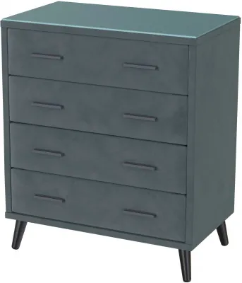 Комод интерьерный Пай серый/мдф бриз