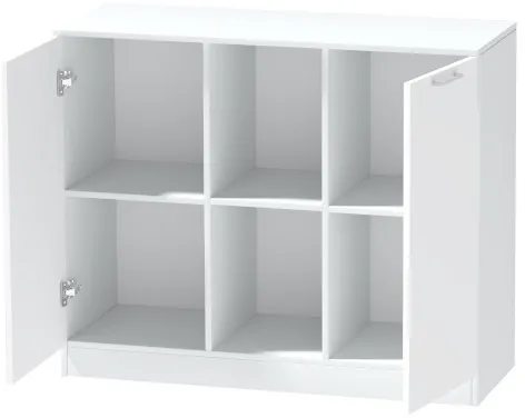 Комод №4 "Иннэс-7", Белый