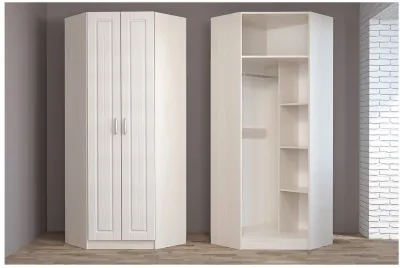 Иннес-6 МДФ Шкаф угловой (Бодега белая/Сандал белый)