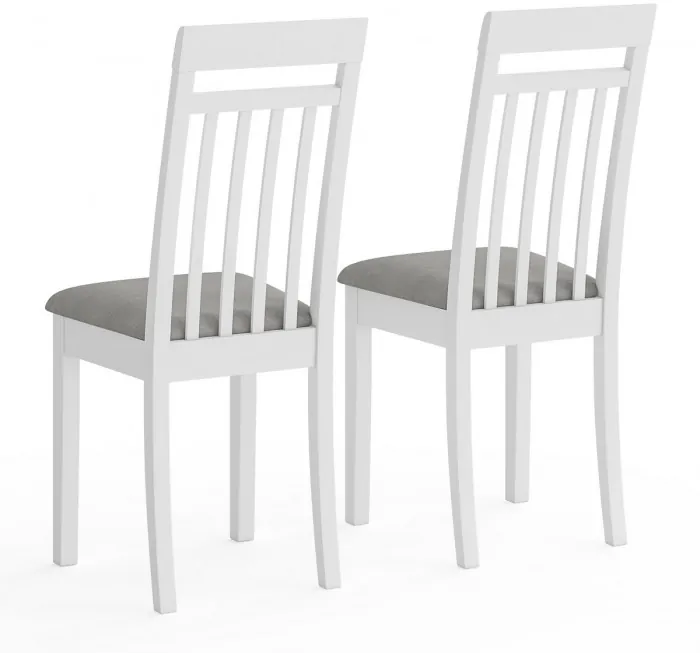 Два стула Мебель--24 Гольф-11 разборных, белый