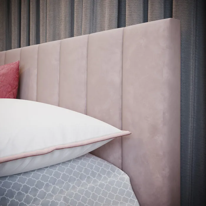 Нега Кровать интерьерная 160 пыльная роза, ортопед