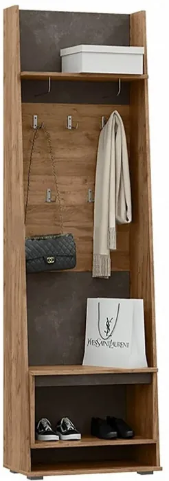 Соренто Шкаф с вешалками для прихожей
