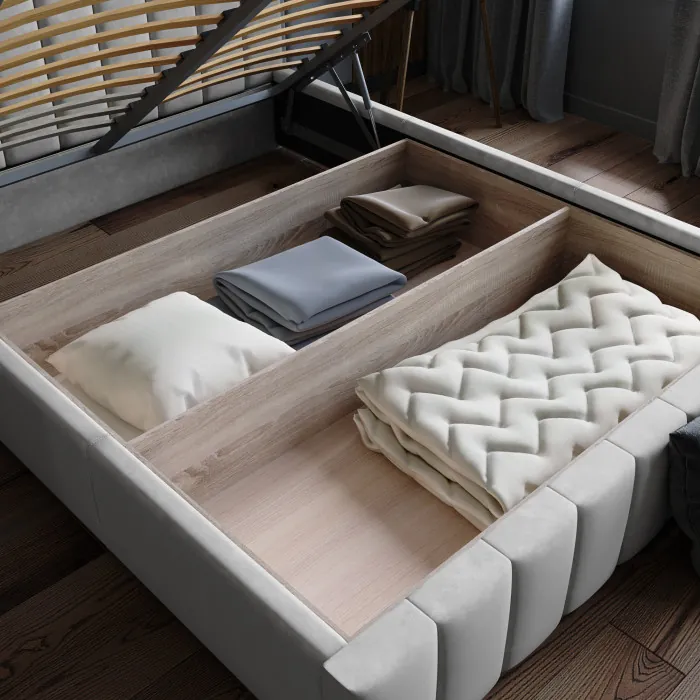 Нега Кровать интерьерная 180 пыльная роза, ПМ