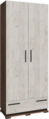 Модена Шкаф МШ-30 дуб крафт табачный/дуб крафт белый/венге