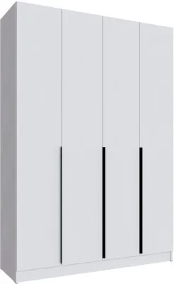 Шкаф Мадрид (1,6) с 6 ящ. внутри без зеркала, Белый