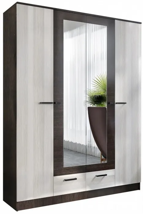 Адель Шкаф 1,6 платяной, Ясень шимо