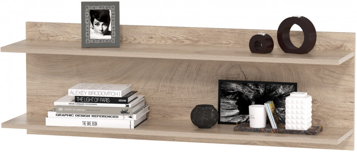 КР100 Бостон № 06, цвет дуб эндгрейн элегантный/, 12.69+09.132+13.155+12.69+09.132, ШхГхВ 269х57,2х194,4 см., универс. сборка