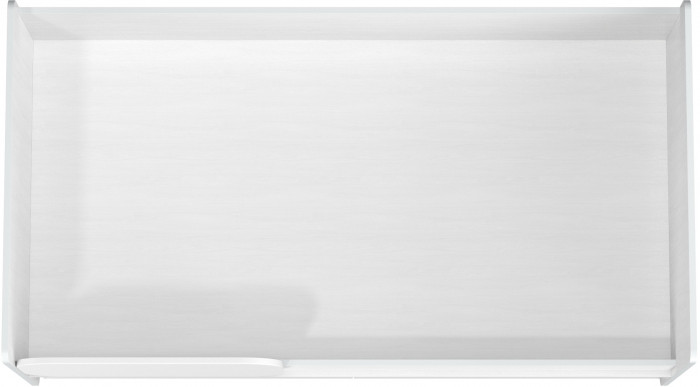 КР100 Уна 11.22 Кровать с ящиками, цвет белый(структура Поры дерева), ШхГхВ 163,8х87,6х65,3 см., 800х1600 мм., б/м, осн. есть, съёмный бортик