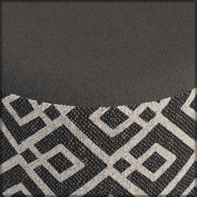 Афина Спальня 4-25901М1к.с. Трюмо + Банкетка 6-5132ТКчёр Юна, цвет кашемир серый/ткань чёрная, ШхГхВ 105х38,6х129 + 33х33х45 см., универс. сб.