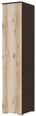 Плейона Пенал  для спальни, венге/дуб делано