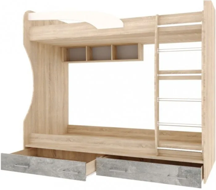 Колибри-лофт Кровать двухъярусная