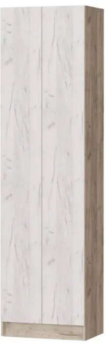 Модульная прихожая "Руэлла", композиция 2 - Крафт серый/Крафт белый