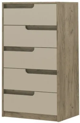 Комод Гавана, Крафт серый/Кашемир