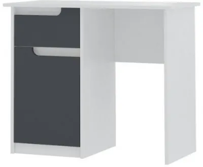 Стол косметический Гавана, Белый/Графит серый