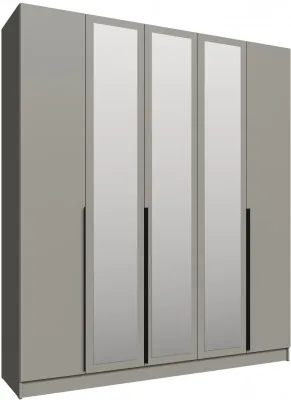 Шкаф Мадрид (2,0) с 3 ящ. внутри с зеркалом, Мокко