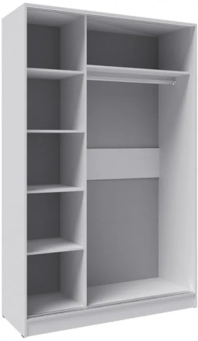 Шкаф-купе Стиль-2 1200 белый/дуб крафт золотой