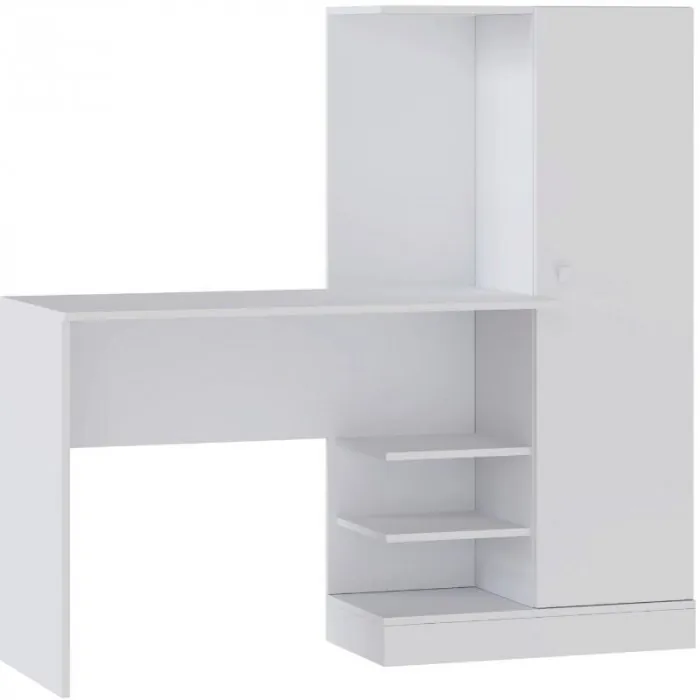 Компьютерный стол Квартет-6 белый