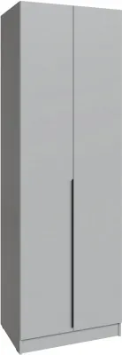 Шкаф Мадрид (0,75) без зеркала, Камень серый