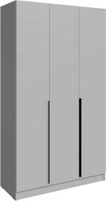 Шкаф Мадрид (1,3) без зеркала, Камень серый