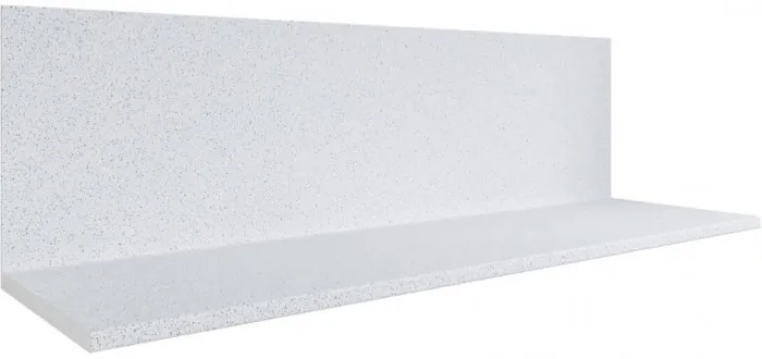 Кухонный гарнитур Кампео 1,2м Белый снег/Бриз