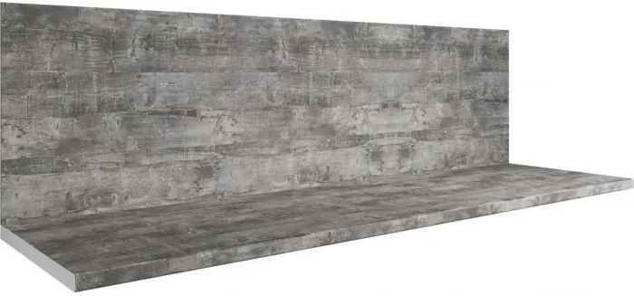 Кухонный гарнитур Григгс 1,8м камень светлый/камень темный