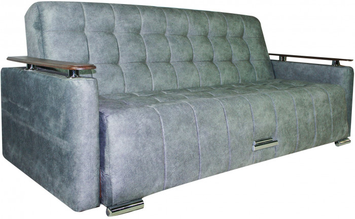 Диван-кровать Мадрид, книжка, 125х184, серый