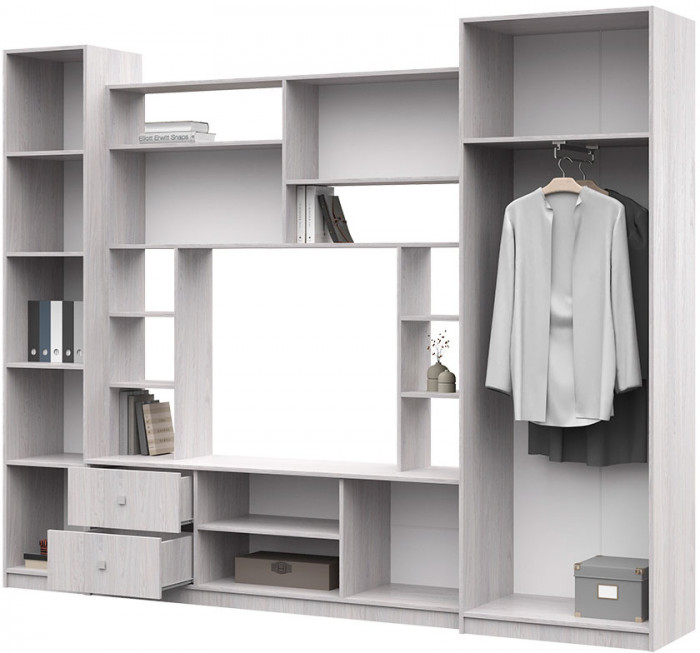 Гостиная Марта-М (Андрей 1)  ЛДСП анкор/анкор