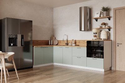 КГ Угловой 1500х2700 (с пм) Эмаль, Олива  Арника РМ в.3