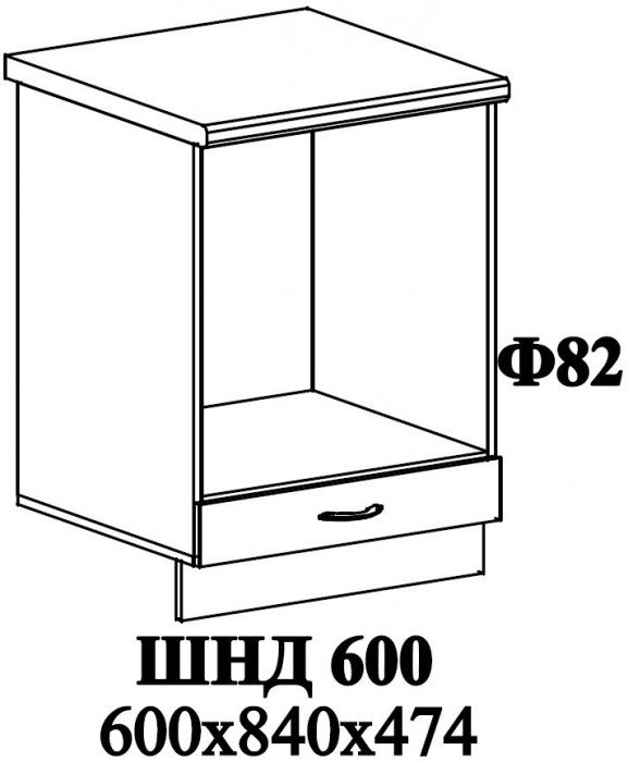 Ф-82 Альфа (ШНД 600) МДФ холст вулкан