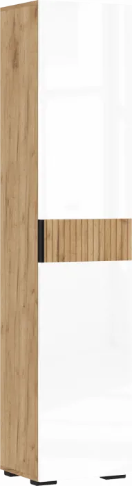 Пенал 400, Крафт белый/Графит