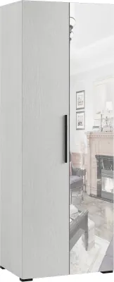 Модена Шкаф 2-х створчатый с зеркалом МШ-22, Ясень анкор светлый