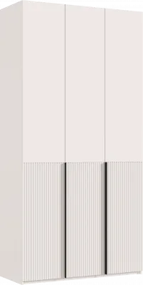 Марвэл Шкаф 3-х створчатый 1200, с доп.ящиками Кашемир, Кашемир