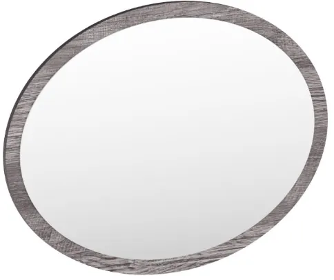 Туалетный столик + Зеркало Эмэ, Белый/молочный золото