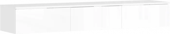 Норд Модульная Гостиная, вариант №2, Белый глянец/Белый