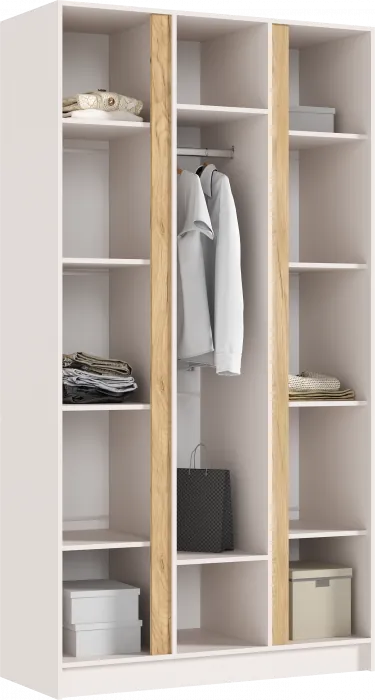 Келвин Шкаф 3-х створчатый (1200) (Кашемир, Кашемир)