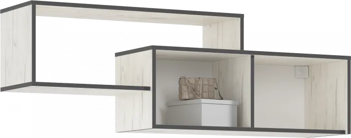 Норд Модульная Гостиная, вариант №1, Дуб крафт белый/Дуб крафт белый