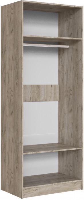 Шкаф Вегас 800, Дуб крафт серый/Цемент