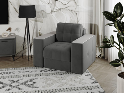 Кресло Виконт, Серый