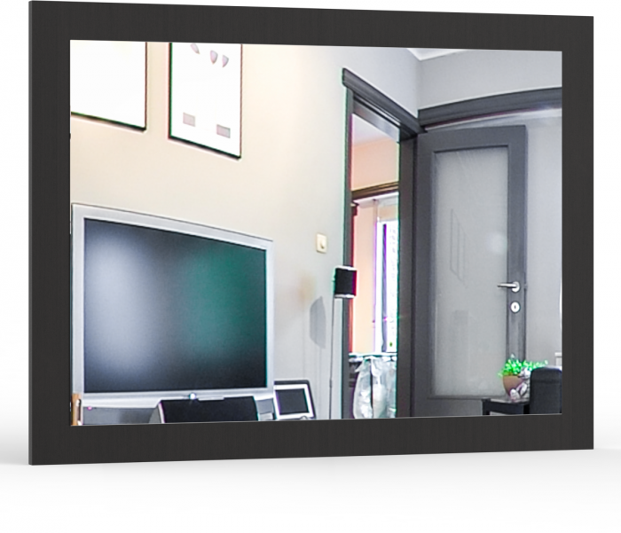 Камелия спальня № 7 Кровать 900 + Стол косметический + Зеркало + Комод, венге/дуб лоредо