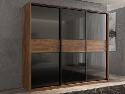 Шкаф-купе Кааппи 12 Кастелло Бренди 180х45х230 см