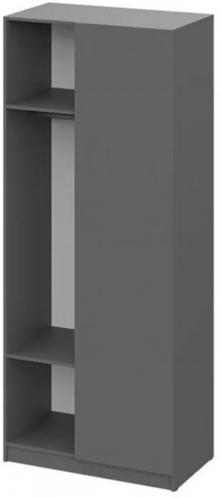 шкаф распашной (угловой) Берген ШКУ-920 серый графит/серый графит