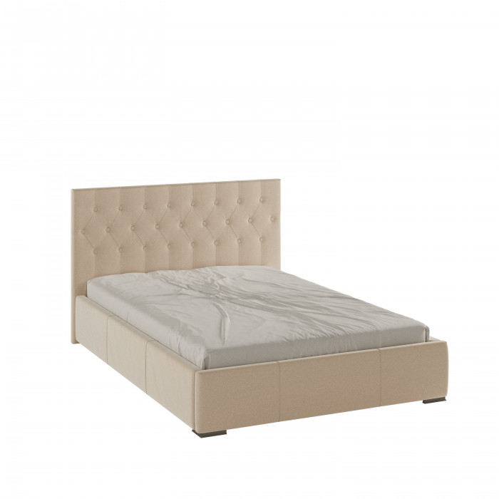 Октавия Кровать интерьерная 140 бежевый ромб, ПМ