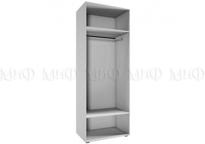 Флорис ШК-001 Шкаф двухдверный, черный