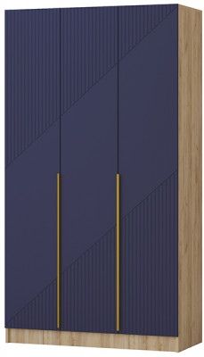 Шкаф Авис 1,2, Крафт золотой/Сапфир