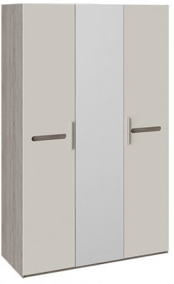 Фьюжн ТД-260.07.43 Шкаф комбинированный (с 3 дверями) (Бежевый, Дуб Сонома трюфель)