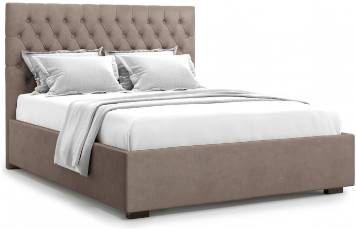 Кровать Nemi 160 с подъемным механизмом, Velutto 22