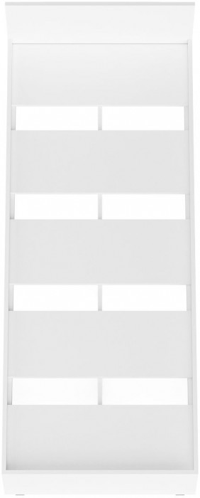 Мори Кровать 0800, цвет белый, ШхГхВ 83,5х203,5х70 см., сп.м. 800х2000 мм., без матраса, основание есть