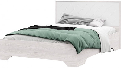 Кровать с ортопедом Сальма КР 023 (1482х970х2136) анкор/белый глянец